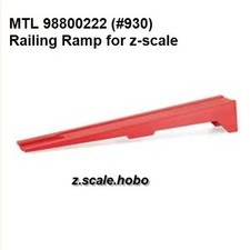 Micro-Trains MTL Z Scale Rerailer Re-Railer Railing Ramp Locom  otive NEW