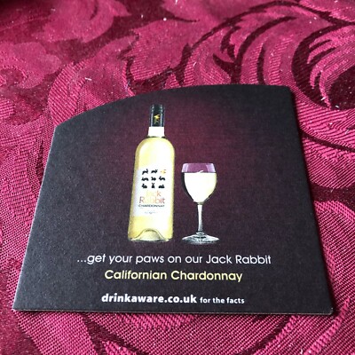 BREWERIANA - JACK RABBIT - WELCHER HASE BIST DU - CALIFONIAN CHARDONNAY - MATTE T74