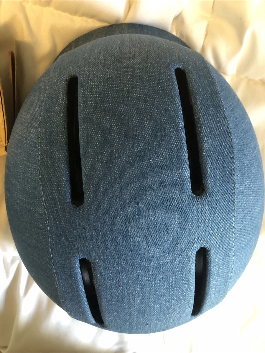 basecamp bike helmet are made by Base camp Bike Helmet Bc-019 Urban Style Denim Blue