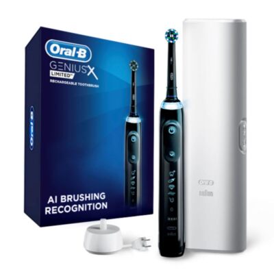 Oral-B Genius X Limited Rechargeable Electric Toothbrush with 1 Replacement Brus