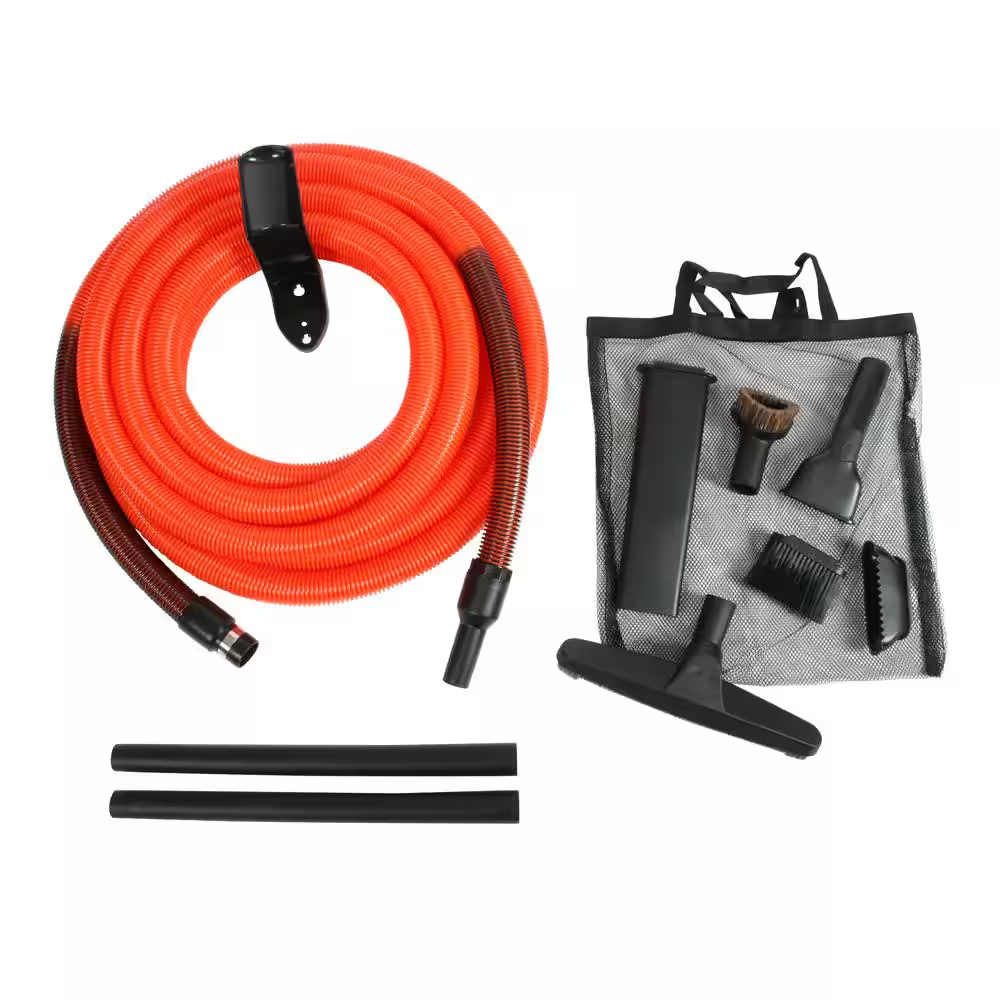 Cen-Tec Central Vacuums Garage/Work Shop Attachment Kit w/ 30' x 1-1/4
