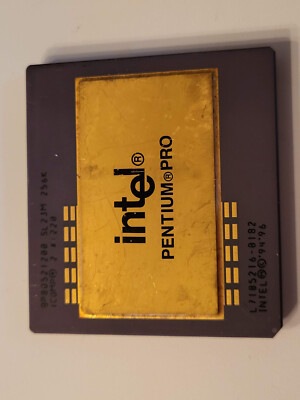 Two!  Rare Pentium Pro Processors - both with no EX#!
