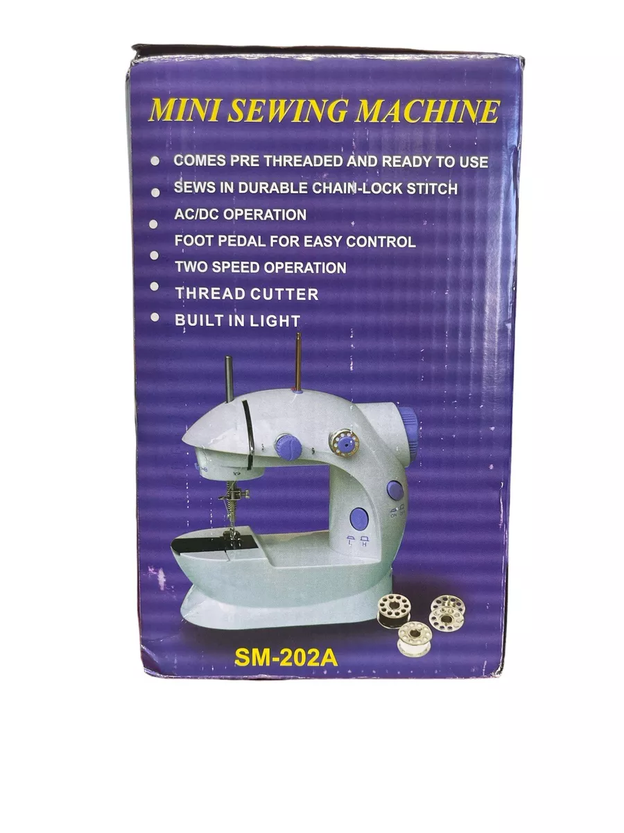 Mini Sewing Machine SM 202A Portable Desktop Sewing Machine eBay