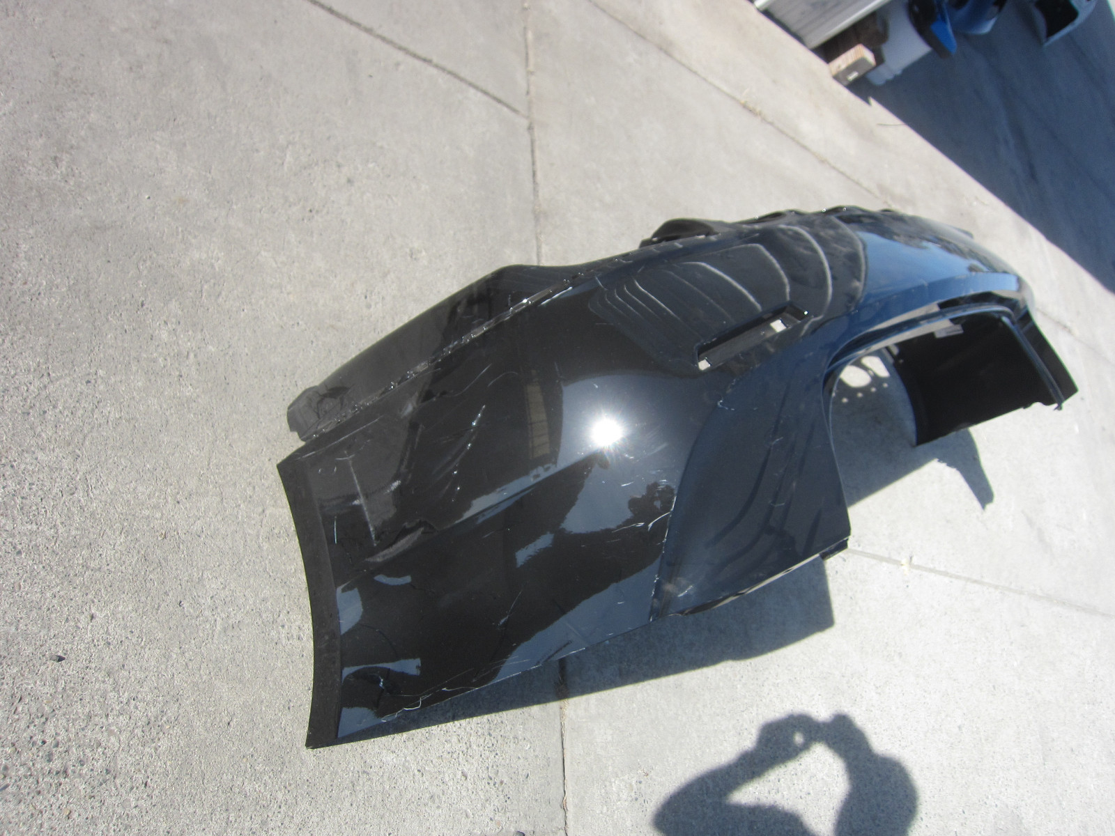 Maserati Ghibli - Rear Bumper Cover/ (Black)  -  673004365