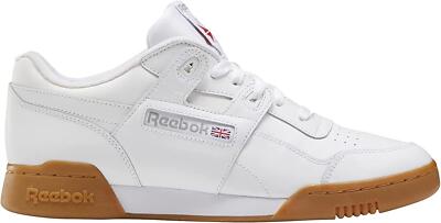 Size 14 - Reebok Workout Plus White