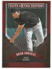 Brian Gonzalez Baltimore Orioles 2015 Elite Extra Edition 