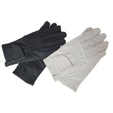 Womens Horse Riding Synthetic Leather Gloves Lightweight Non Slip All Seasons