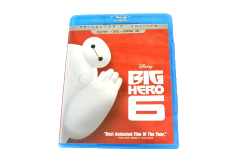 Disney's Big Hero 6 collector's edition (blue-ray, dvd, & digital