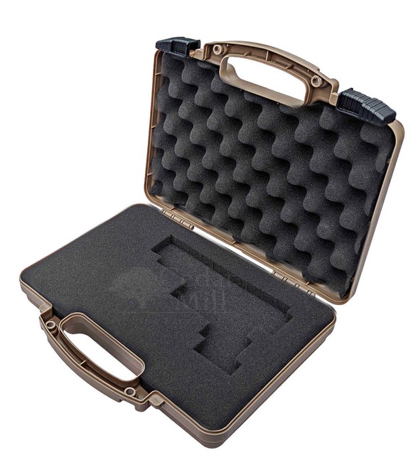 Cedar Mill Firearms Pick and Pluck Foam Hard Lockable Pistol Gun Case