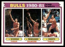 1981-82 Topps Reggie Theus/Artis Gilmore #46 2 Chicago Bulls