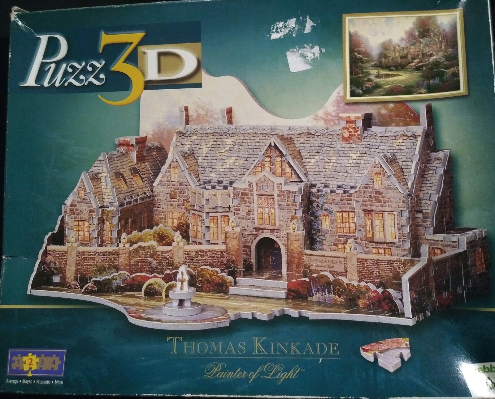 thomas kinkade 3d puzzles