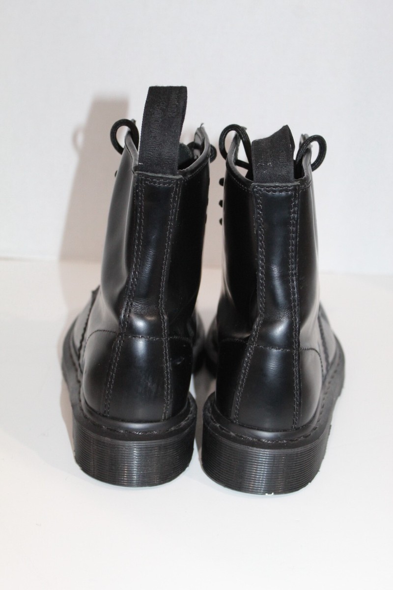 Dr. Martens 1460 Mono Smooth Leather Boots Doc Black Womens  display picture 3