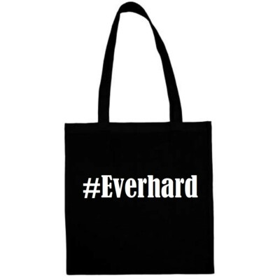 Tasche Beutel Baumwolltasche #Everhard Hashtag Einkaufstasche Schulbeutel Turnbe