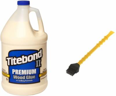 Titebond Premium II Holzleim wetterfest D3 3,8 L + Titebrush Leimapplikator