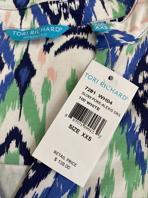 Tori Richard Alexia Shift Dress Women's Ladies Slow Poke Vibrant