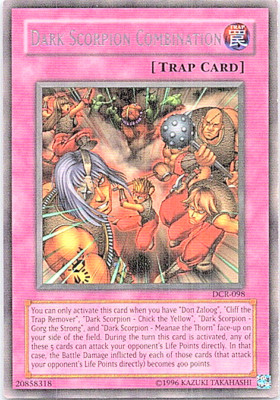 Dark Scorpion Combination DCR-098 Yu-Gi-Oh Light Play Unlimited