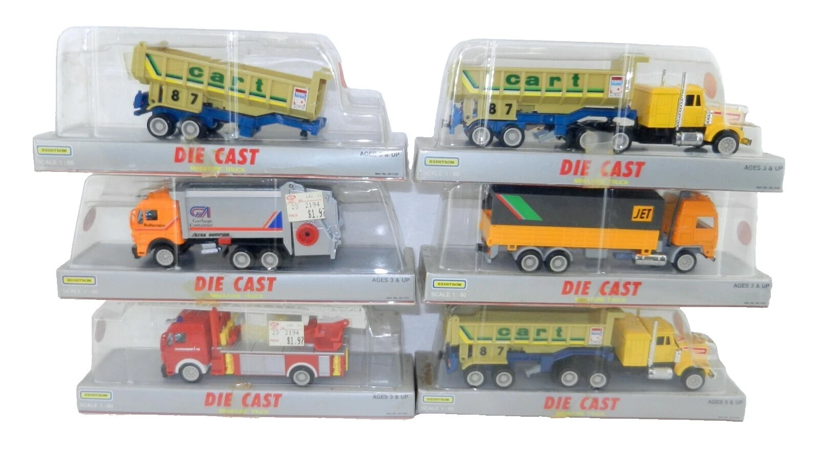 1:60 Scale Trucks Vehicles