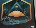 311 SIGNED FRAMED VOYAGER VINYL ALBUM NICK HEXUM SA CHAD P-NUT JSA COA — photo 2