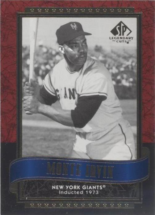 2003 SP Legendary Cuts - Monte Irvin #93 - 1 of 1