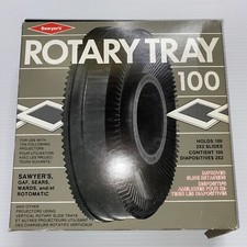 Sawyers Rotary Tray 100 - Vintage New In Box