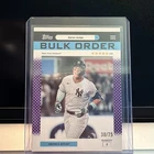 New Listing2026 Topps Chrome Flagship Collection AARON JUDGE #BO-3 Bulk Order PURPLE /75