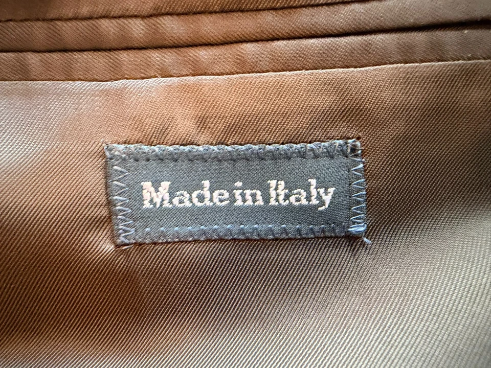 Polo Ralph Lauren Anzug – Grau mit Nadelstreifen – Gr. 52/Kurzgr. 26 - Bild 3 von 4
