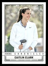2025 Panini Caitlin Clark Chronicled Caitlin Clark #100 Snapshots