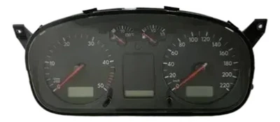 VW T4 2.5 TDI Kombiinstrument Tacho Blau ab 99 Automatik 7D0920803C - Bild 1 von 4