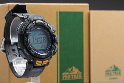 [Fast neuwertige Box] CASIO PRO TREK PRG-240 digitale Herren-Quarzuhr aus JAPAN