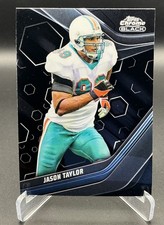 2023 Topps Composite - Topps Chrome Black Jason Taylor #126 - Miami Dolphins
