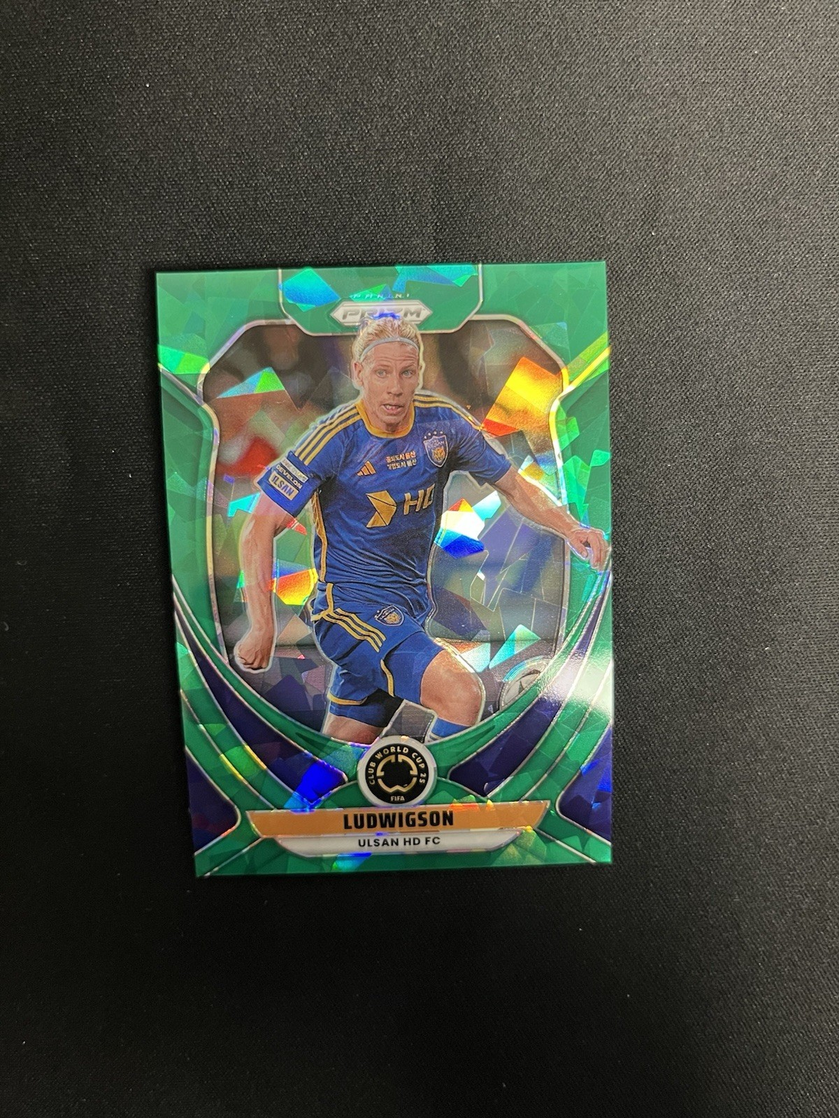 2025 Panini Fifa Club World Cup Soccer Ludwigson #190 Green Ice, SP 🟢🧊
