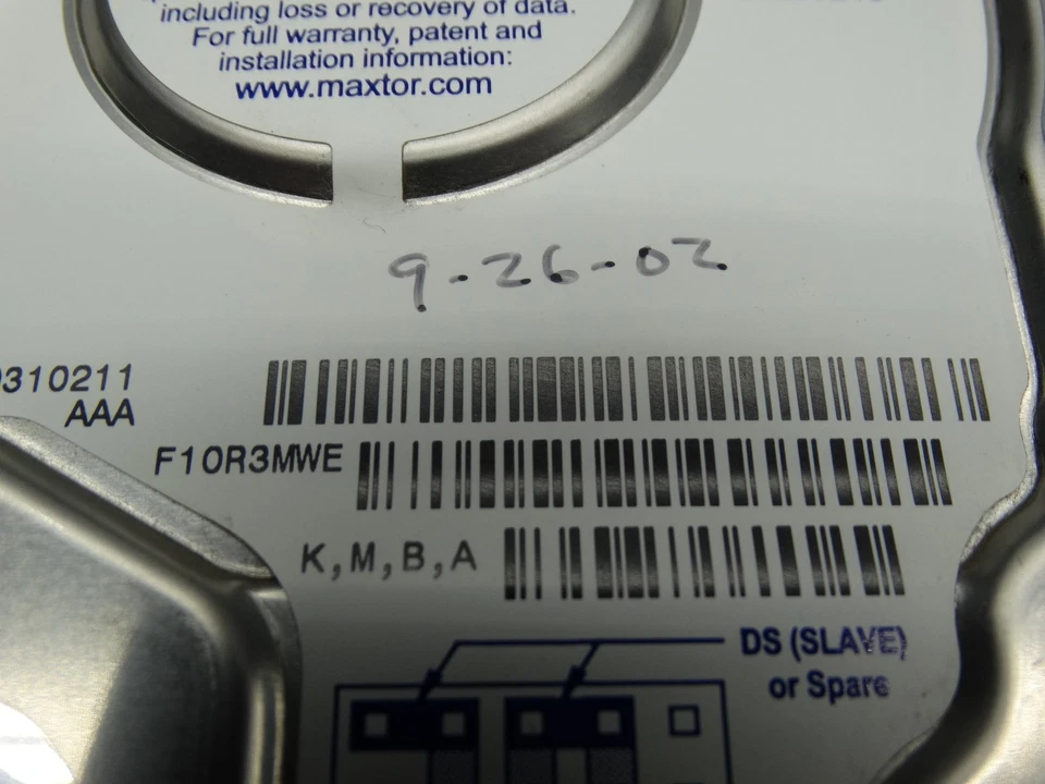 Maxtor Fireball 3 40GB Hard Drive IDE ATA 133 HD 301525101 - Image 3 of 4