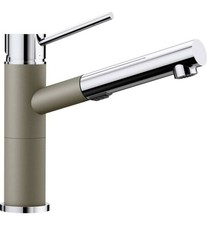 BLANCO 441620 CHROME/ TRUFFLE ALTA COMPACT PULL-OUT 1.8