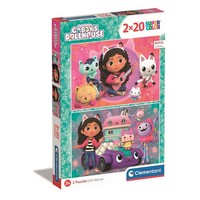 Gabby's Dollhouse Cat-World 2X20 StüCk Clementoni Puzzle