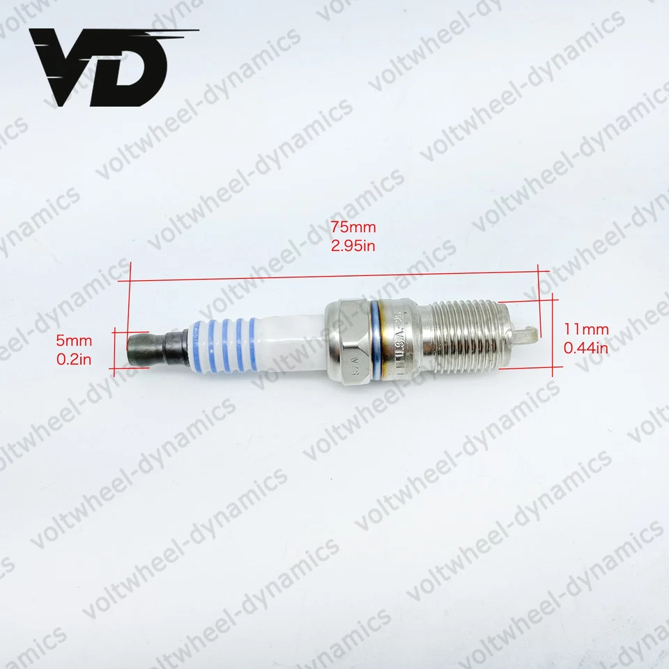 8pcs Motorcraft SP-493 Platinum Spark Plugs AGSF32PM For Ford 4.6L 5.4L V8 - Imagem 3 de 4