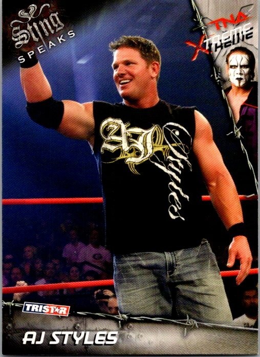 AJ Styles #72 TNA Tristar 2010 WWE HOF 