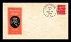 DR JIM STAMPS US COVER JOHN ADAMS PRESIDENTIAL SERIES FDC SCOTT 806 IOOR CACHET