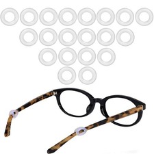 MOLDERP Glasses Ear Grip - Eyeglasses Temple Tip Sleeve inches, Clear1
