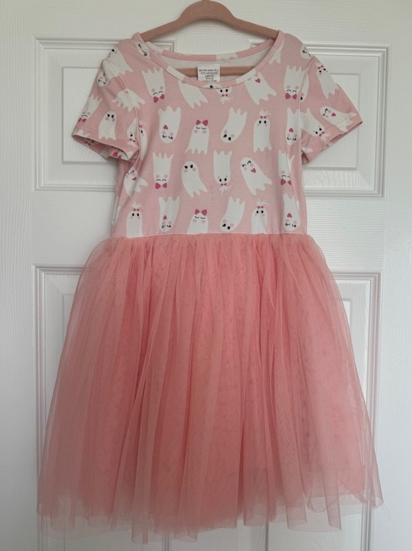 Taylor Joelle Pink Ghosts with Bows Size 6 PLAY condition (see last picture)