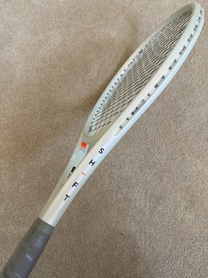 Used Wilson Shift 99 Pro V1 Tennis Racquet 4 1/4'' Luxilon New String