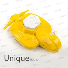 Modern big vacuum suction wall hanger scooter white yellow reusable removable