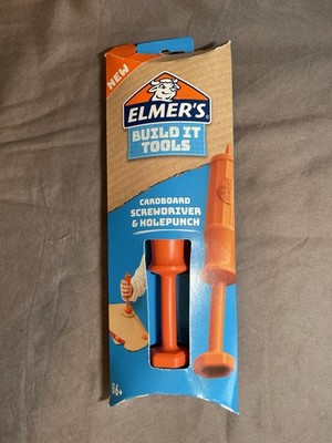 NEW Elmer's Build It Tools Kids Creative STEM Activities Cardboard Screwdriver