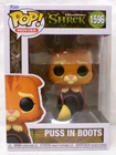Funko Pop! 2024 Movies DreamWorks Shrek 1596 Puss In Boots New in Box