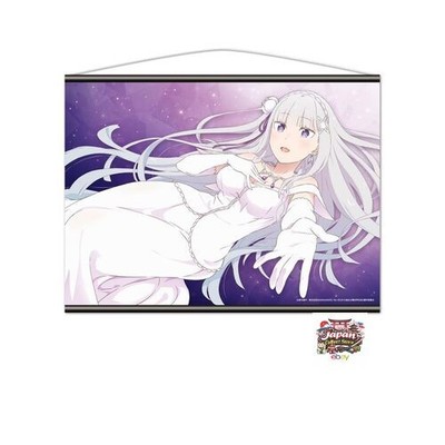Re:Zero - Starting Life in Another World B2 Wandteppich Wandrolle Emilia Hoch...