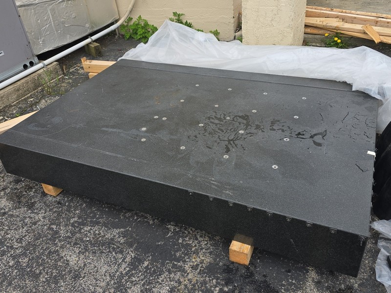 Cmm Base  82" x 54" x 10" Granite Plate with Base Stand