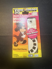 View-Master 3D Reels and Audio Cassette - Mickey Mouse Opened 
