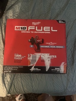 Milwaukee M18 FUEL 1'' High Torque Impact Wrench ONE-KEY 2367-20 Tool Only