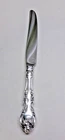 MELROSE STERLING SILVER DINNER KNIFE 8 3/4"-FRENCH BLADE-1948 FINEST GORHAM