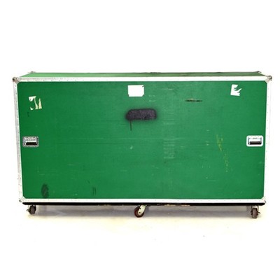 Keal ATA Road Case Trunk Tour Flight Utility Box Green w/ Wheels 97'' x 49'' x 28''