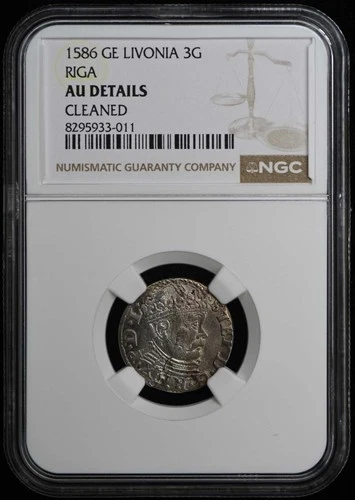 1586 GE POLAND RIGA GUM-814 3G NGC AU Details